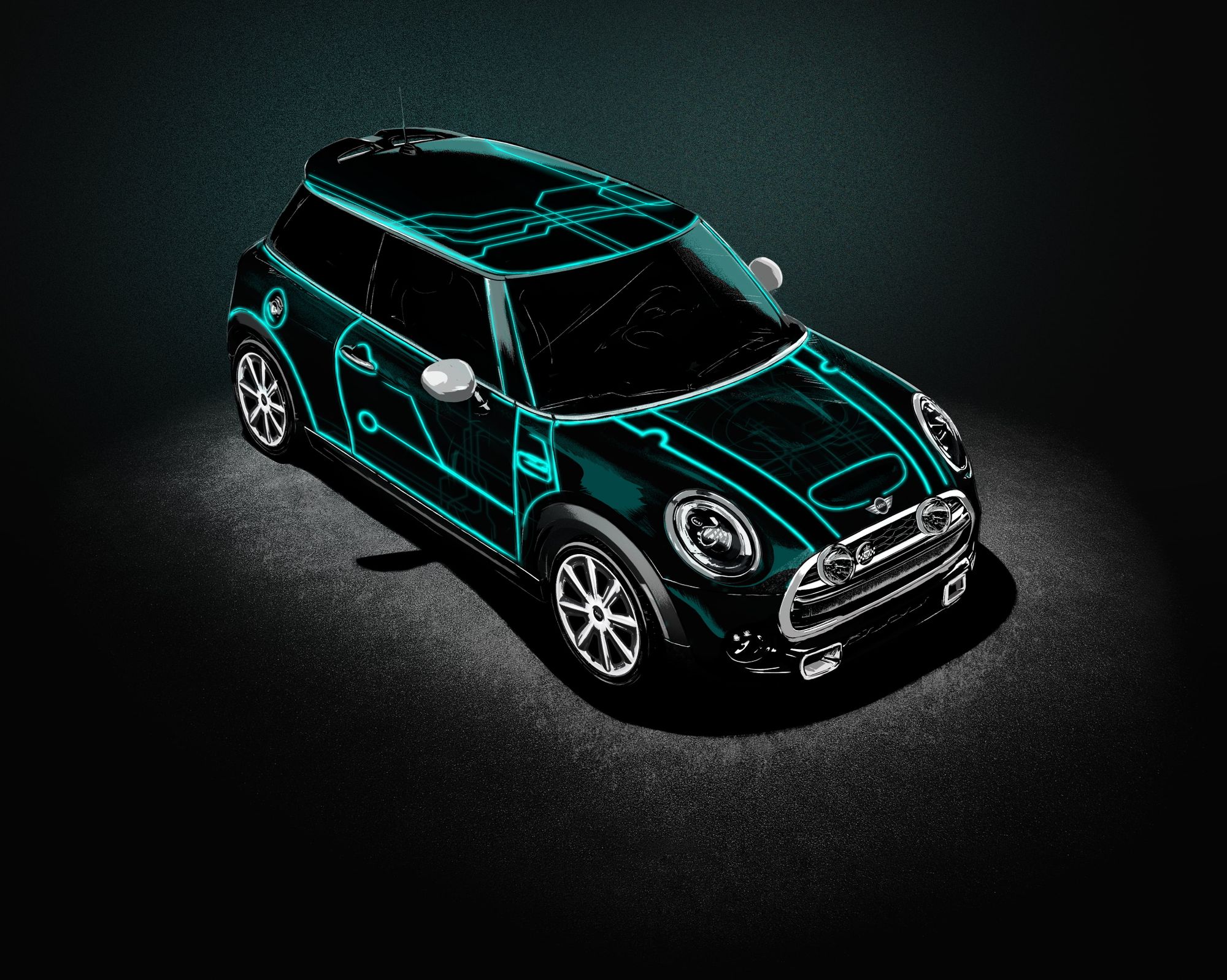 MINI im TRON-Design