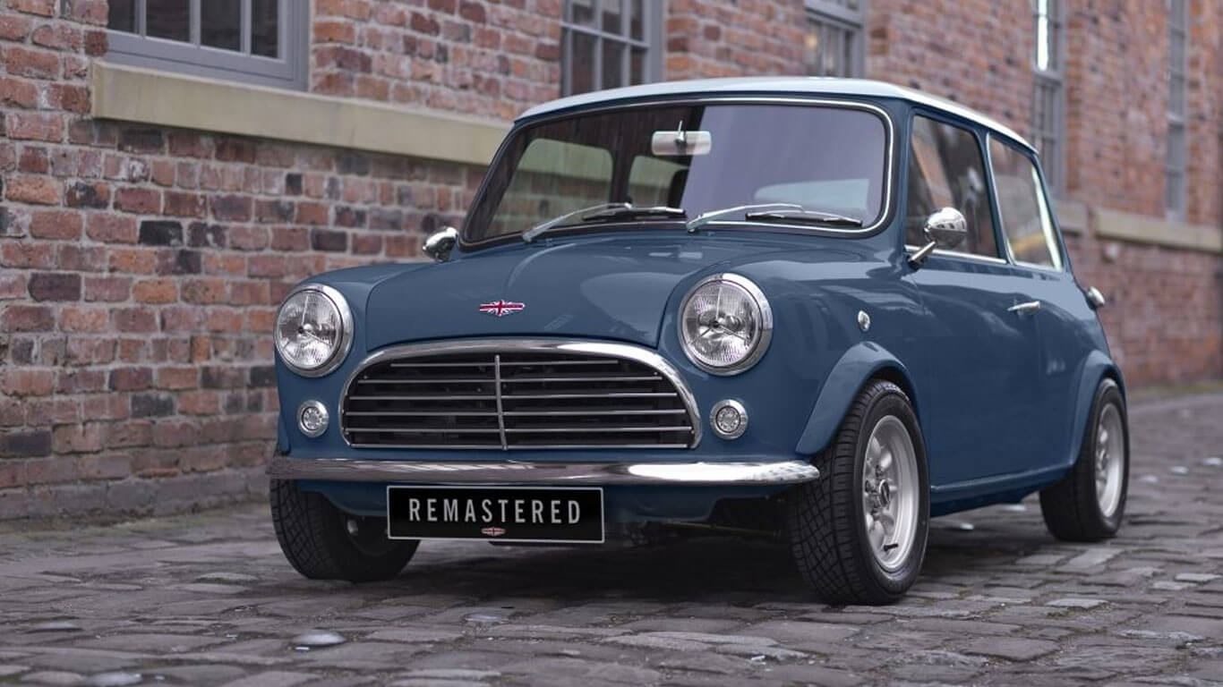 Mini Remastered in blau