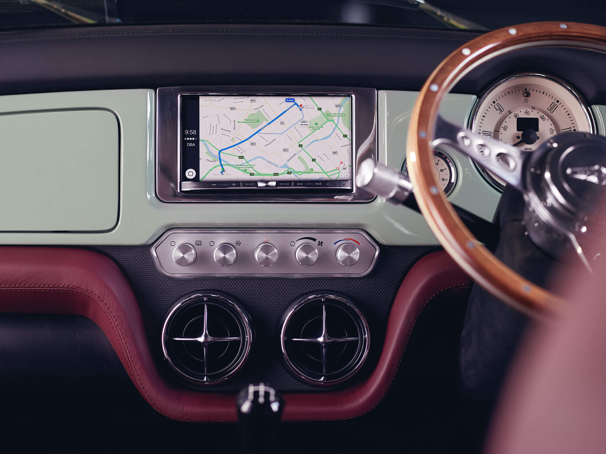 Mini Remastered In-Car Infotainment
