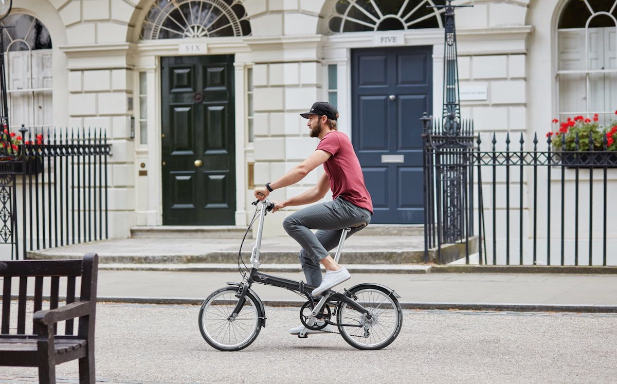 Das MINI Folding Bike bietet viel Fahrspass.