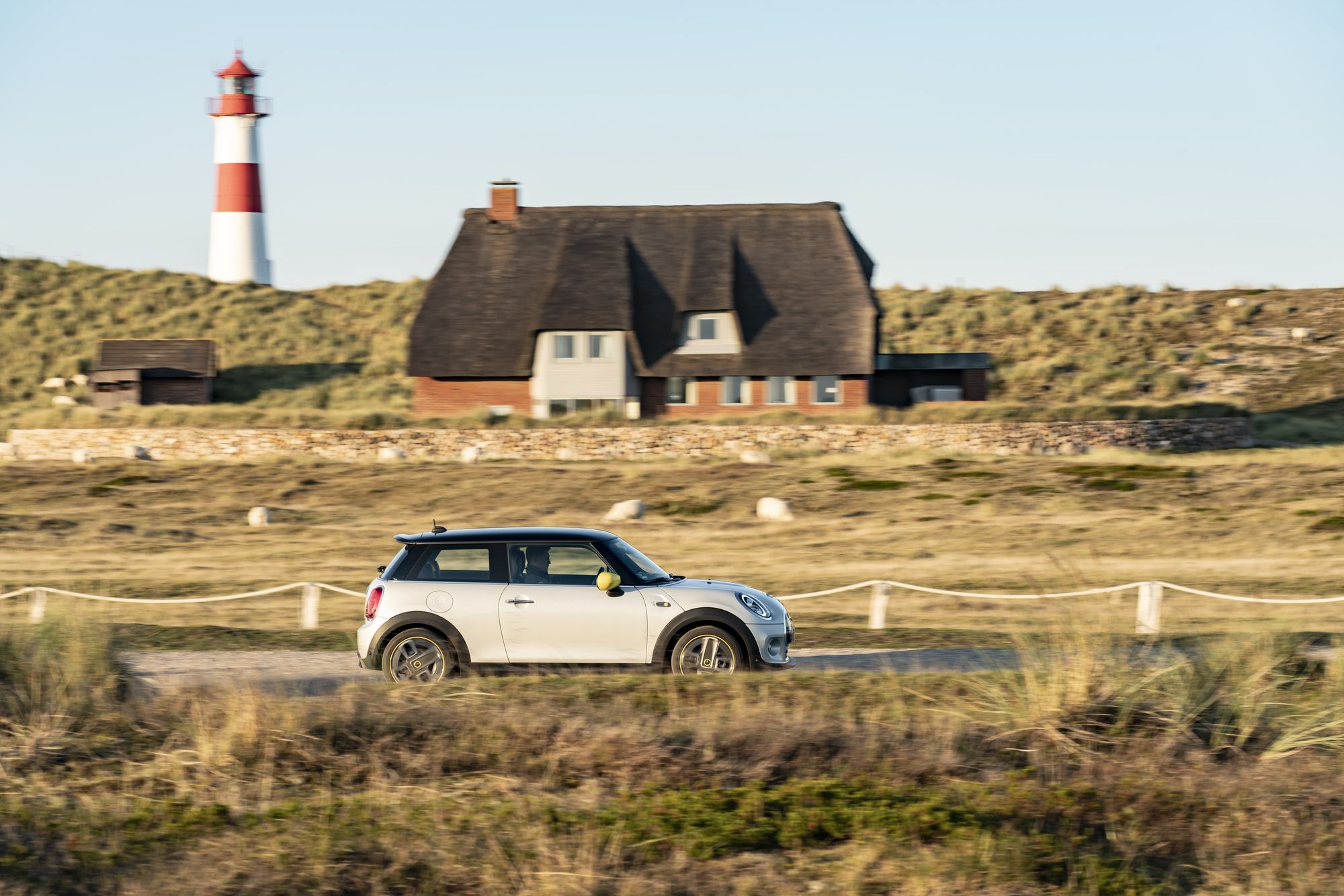 MINI Electric auf Sylt