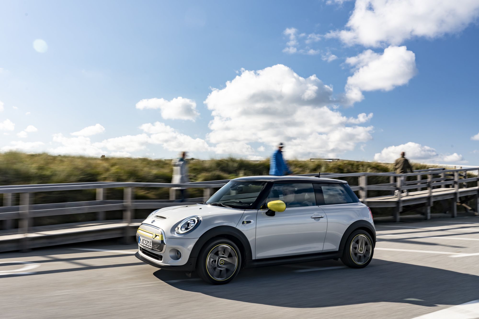 MINI Cooper SE auf Sylt